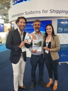 Attendee with BugWright2 flyer