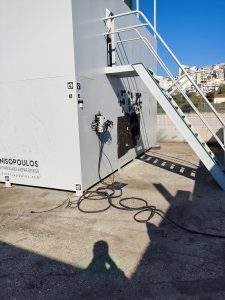 Test of the Crawler on the mock-up